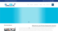 Desktop Screenshot of lastminutees.com